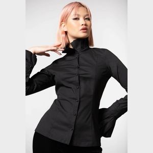 Killstar Feronia Button-Up Shirt NWT